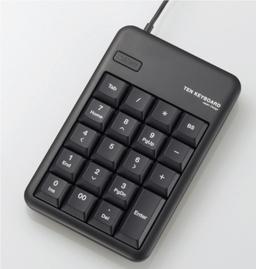 テンキーパッド