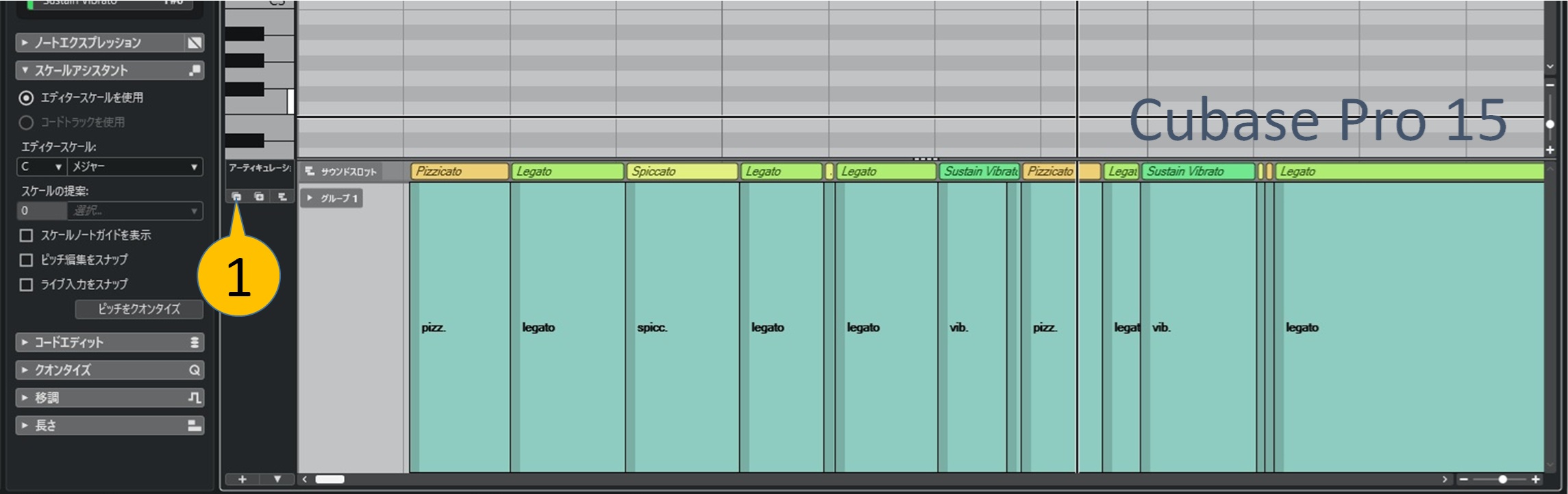 コントローラーレーンのバリエイション